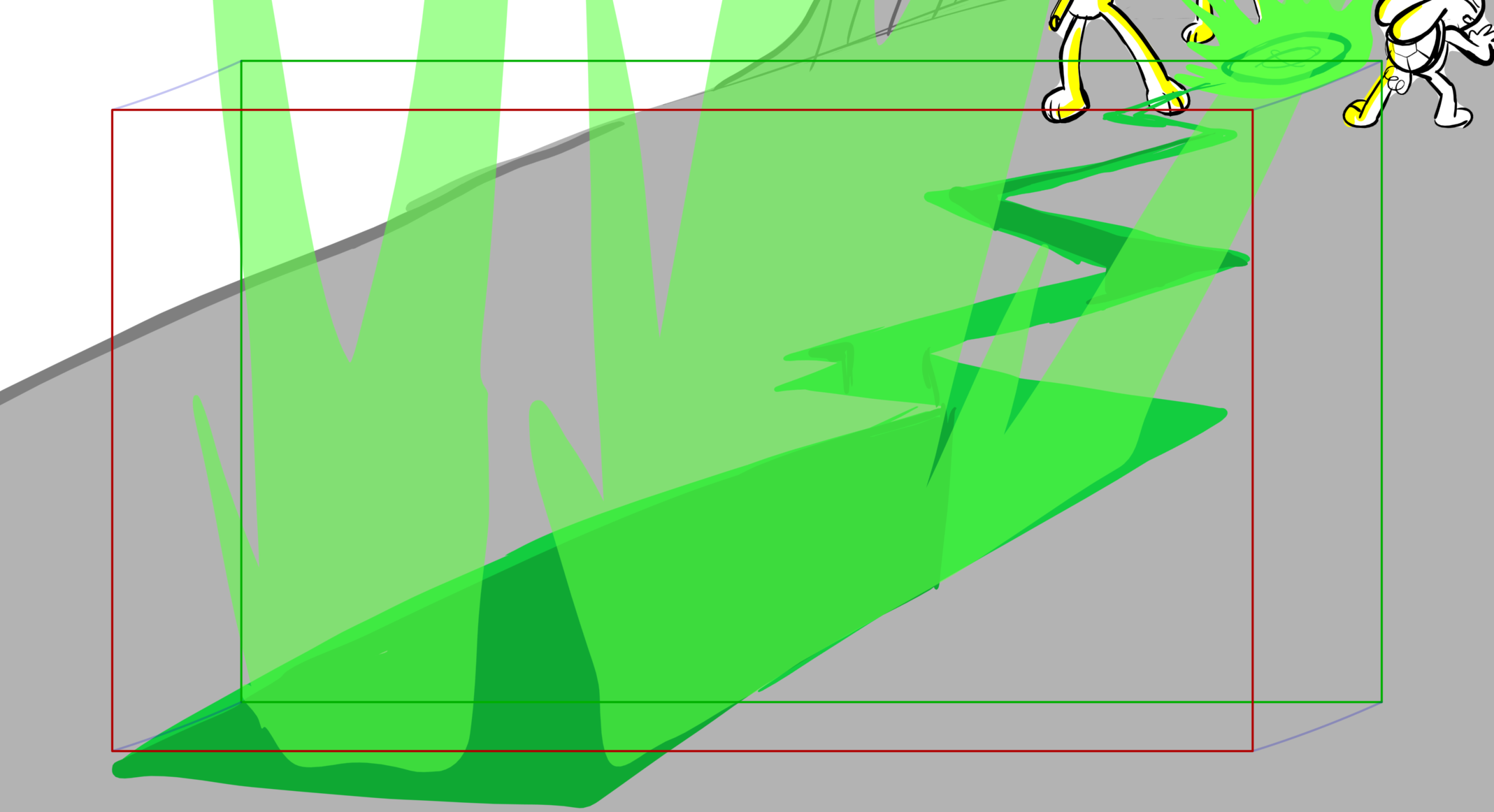 Venom Wars — Escena 25, panel 4, storyboard by Melissa Ballesteros